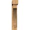 Ekena Millwork Imperial Block Rough Sawn Bracket w/ Offset Brace, Western Red Cedar, 6"W x 28"D x 32"H BKT0604X28X32IMP05RWR - alternate 2